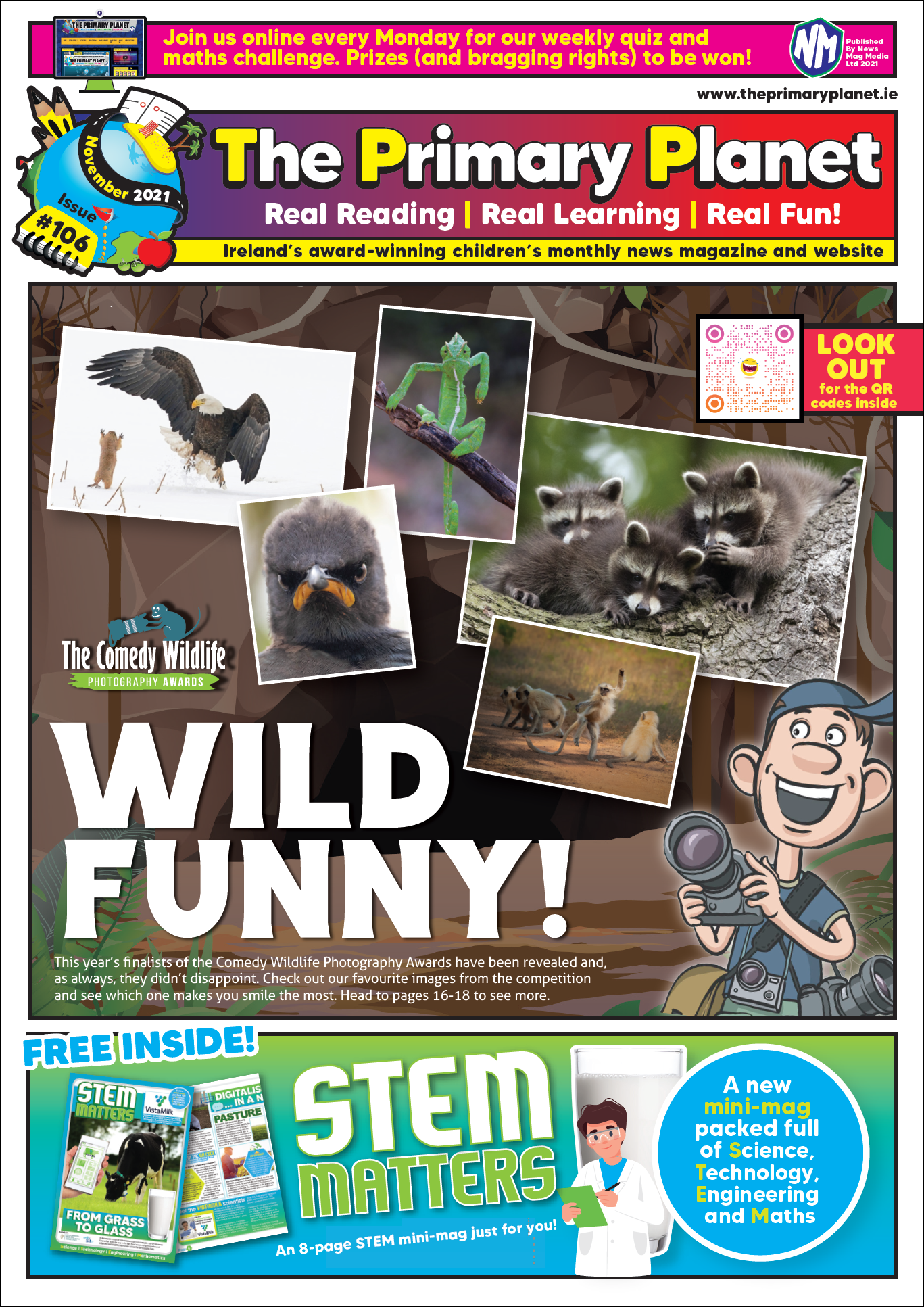 Newsbites Magazines for Schools - NOVEMBER 2021 -- ISSUE#106