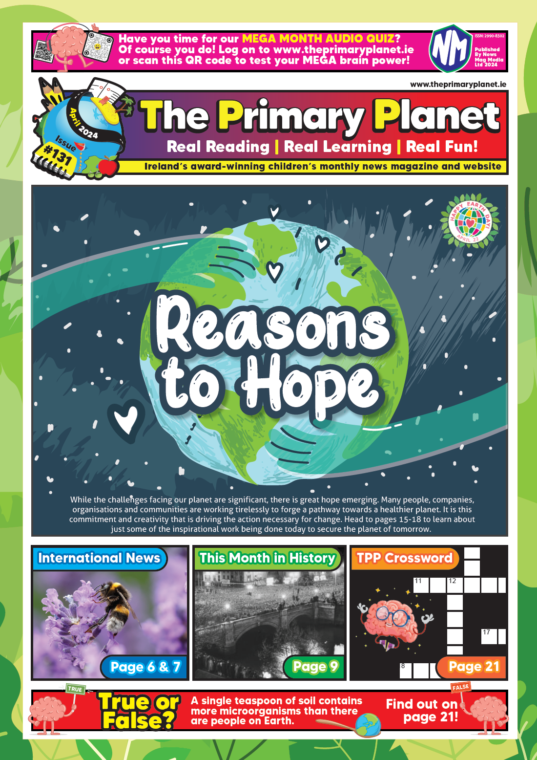 Newsbites Magazines for Schools - APRIL 2024 -- ISSUE #131
