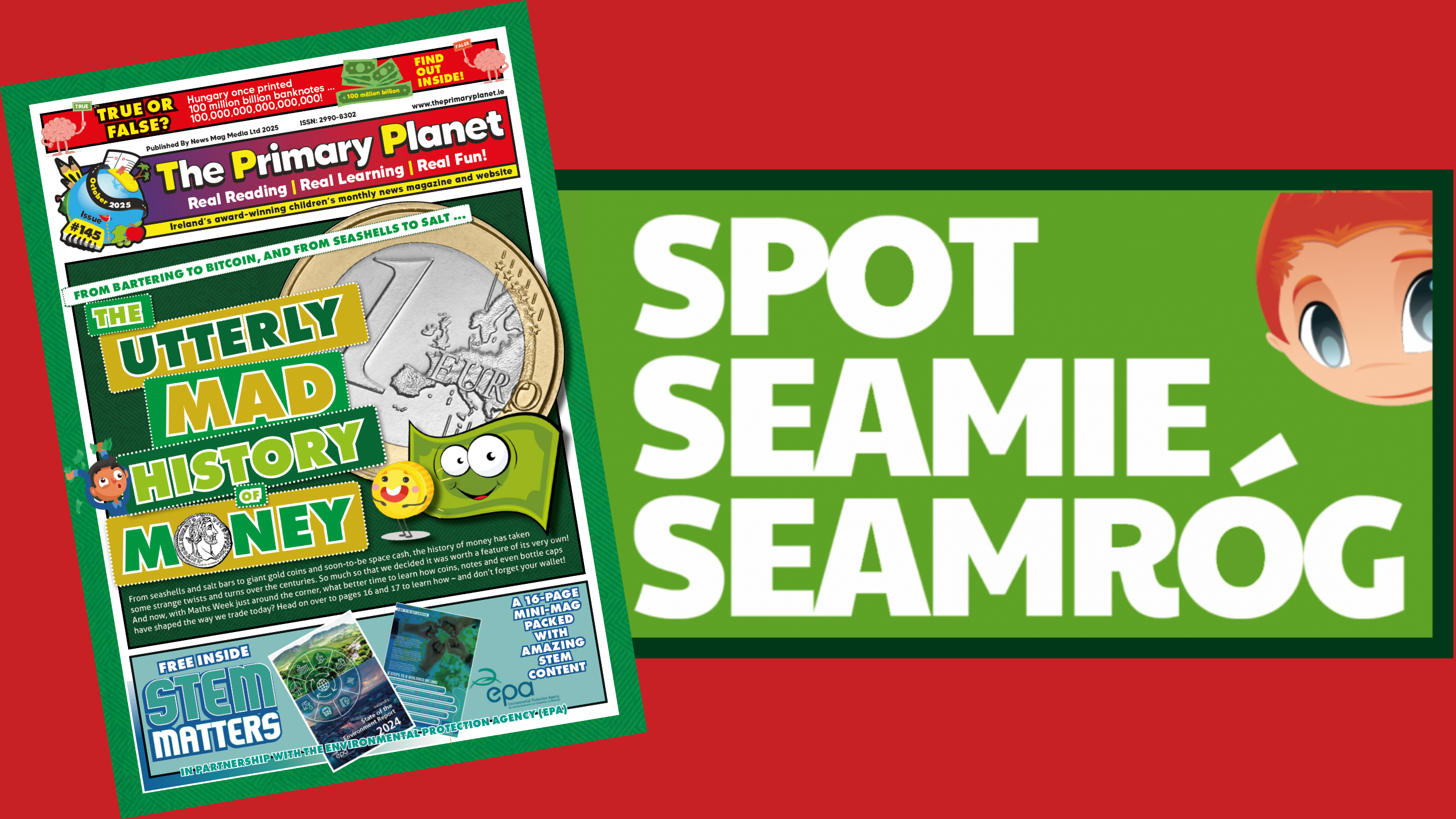 Spot Seamie in Issue 145